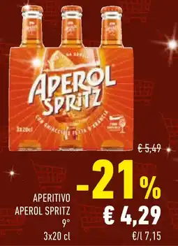 Conad Aperitivo APEROL SPRITZ offerta