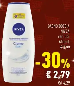 Conad Bagno doccia NIVEA offerta