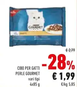 Conad Cibo per gatti perle GOURMET offerta