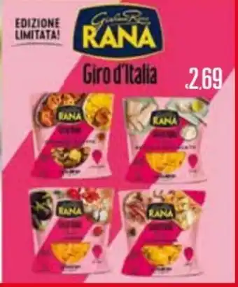 Maxi Supermercati Rana Giro d'Italia offerta