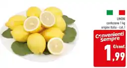 Conad Limoni offerta