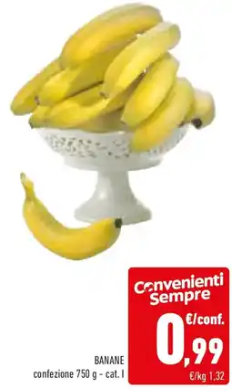 Conad Banane offerta