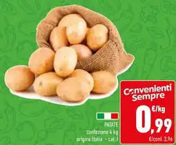Conad Patate offerta