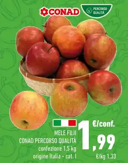 Conad Mele fuji CONAD PERCORSO QUALITÀ offerta