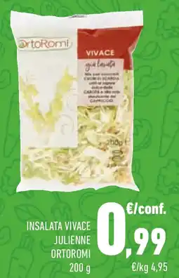 Conad Insalata vivace julienne ORTOROMI offerta