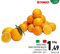 Conad Arance navel CONAD PERCORSO QUALITÀ offerta