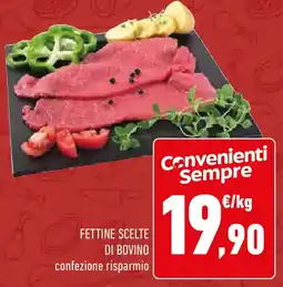 Conad Fettine scelte di bovino offerta