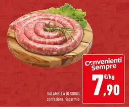 Conad Salamella di suino offerta
