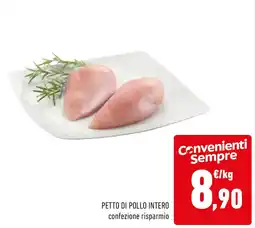 Conad Petto di pollo intero offerta