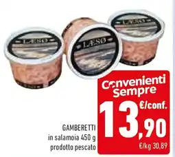 Conad Gamberetti offerta