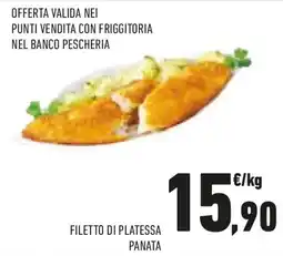 Conad Filetto di platessa panata offerta