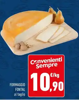 Conad Formaggio FONTAL offerta