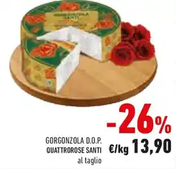Conad Gorgonzola D.O.P. QUATTROROSE SANTI offerta
