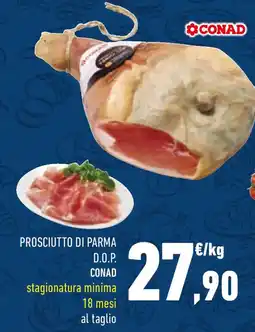 Conad Prosciutto di parma D.O.P. CONAD offerta