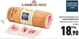Conad Pancetta piacentina D.O.P. SAPORI&DINTORNI CONAD offerta