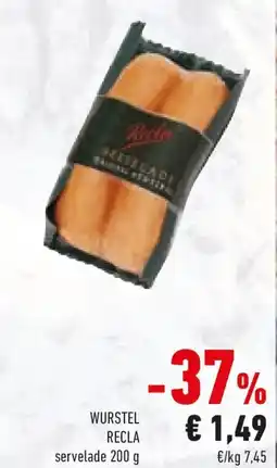 Conad Wurstel RECLA offerta