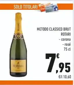 Conad Metodo classico brut ROTARI offerta