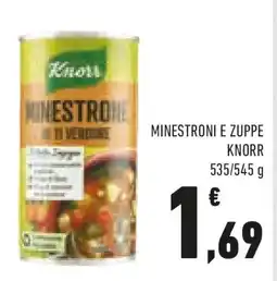 Conad Minestroni e zuppe KNORR offerta