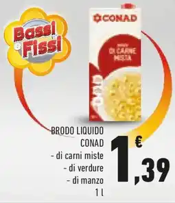 Conad Brodo liquido CONAD offerta