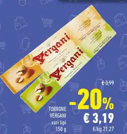 Conad Torrone VERGANI offerta