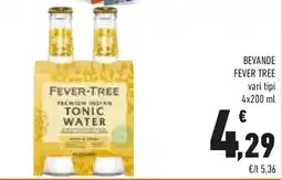 Conad Bevande FEVER TREE offerta