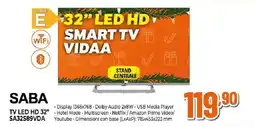 Extracoop SABA TV LED HD 32" SA32S89VDA offerta