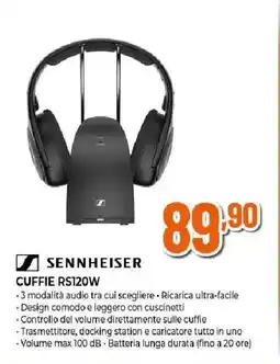 Extracoop SENNHEISER CUFFIE RS120W offerta