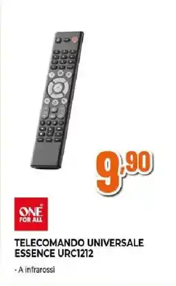 Extracoop TELECOMANDO UNIVERSALE ESSENCE URC1212 offerta