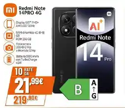 Extracoop Redmi Note 14PRO 4G offerta