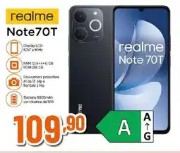 Extracoop realme Note 70T offerta