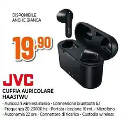 Extracoop JVC CUFFIA AURICOLARE HAA3TWU offerta