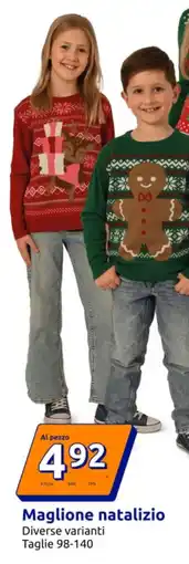 Action Maglione natalizio offerta
