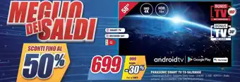 Trony Panasonic Smart TV TX-58JX800E offerta