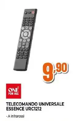 Ipercoop ONE FOR ALL TELECOMANDO UNIVERSALE ESSENCE URC1212 offerta
