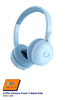 Action Cuffie wireless Fresh 'n Rebel Kids offerta