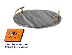 Action Vassoio in marmo offerta