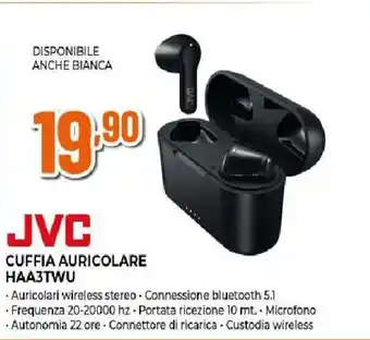 JVC CUFFIA AURICOLARE HAA3TWU