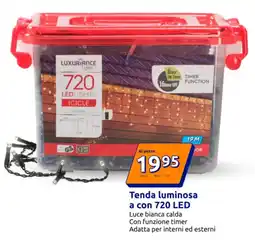 Action Tenda luminosa a con 720 LED offerta