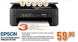 Ipercoop EPSON MULTIFUNZIONE INKJET WIRELESS XP-2200 offerta