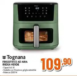 Ipercoop Tognana FRIGGITRICE AD ARIA IRIDEA VERDE offerta
