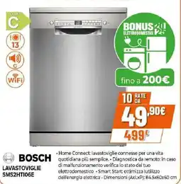 Ipercoop BOSCH ELETTRODOMESTICI SMS2HTI06E offerta