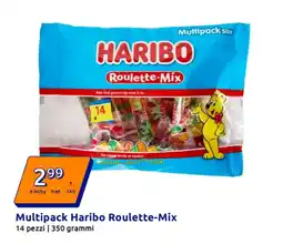 Action Multipack Haribo Roulette-Mix offerta
