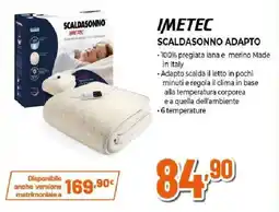 Ipercoop IMETEC Scaldasonno adapto offerta