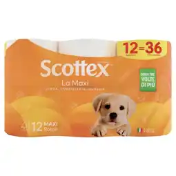 Ipercoop CARTA IGIENICA SCOTTEX LA MAXI offerta