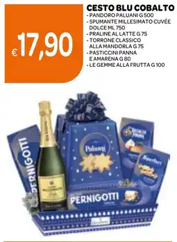 Ekom Cesto blu cobalto offerta