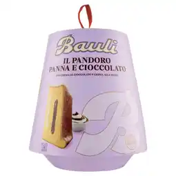 Ipercoop PANDORO PANNA E CIOCCOLATO BAULI offerta