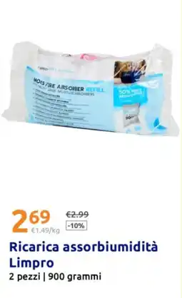 Action Ricarica assorbiumidità Limpro offerta