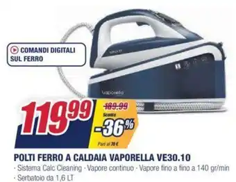 Polti Ferro A Caldaia Vaporella VE30.10