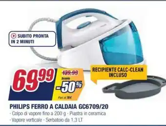 Trony Philips Ferro A Caldaia GC6709/20 offerta