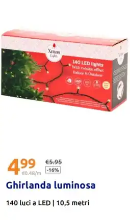 Action Ghirlanda luminosa offerta